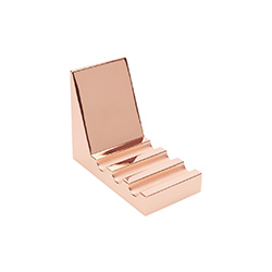 立方体平板架 Cube copper-plated tablet stand