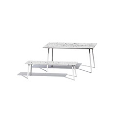 水磨石长凳/条 Terrazzo long table / strip