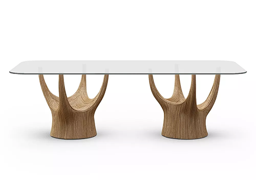 金合欢树藤制餐桌系列 acacia table
