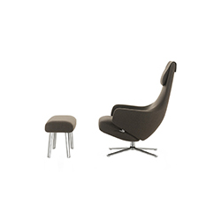 repos休闲椅&脚踏 repos lounge chair and ottoman
