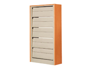 5层单面期刊架（钢木） 5-storey Single-faced Periodical Cabinet