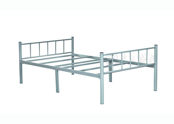 [学校家具|学生公寓床|钢制单人床|单人床，铁床，公寓床]