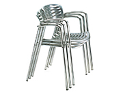 排骨椅 乔治·彭斯  铝合金餐椅