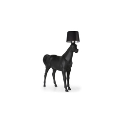 荷兰 Moooi Horse Lamp 动物系列 黑马 落地灯 Moooi Horse Lamp