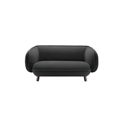 巴塞特双座沙发 basset 2-seater sofa