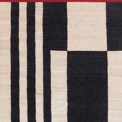 混色条纹1拼接地毯 Melange stripes 1 rug